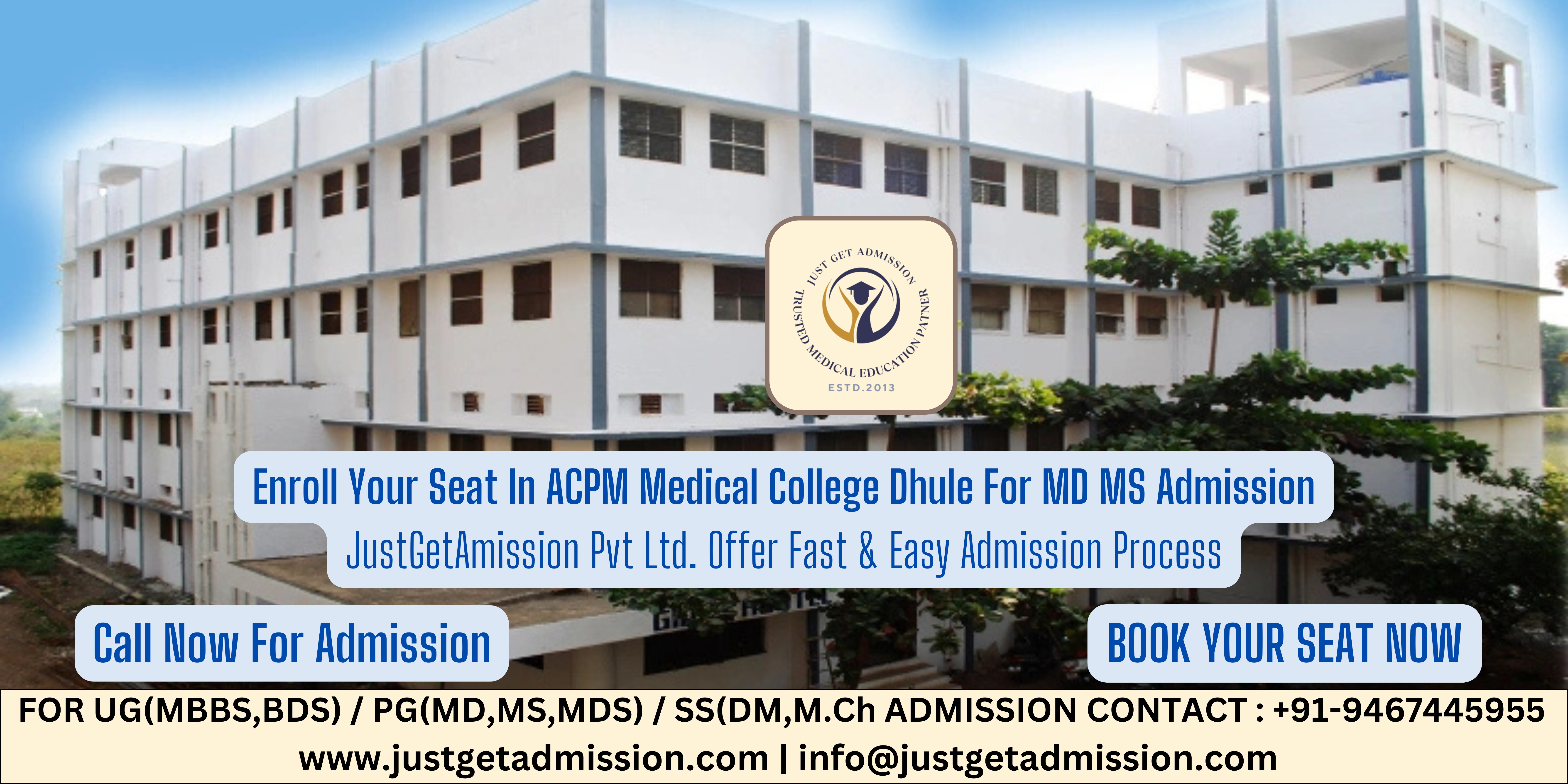 ACPM Medical College Dhule NEET PG 2024-25: Admission, Courses, Cut-off, fees, Bond, Stipend, etc